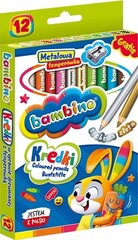 Värvipliiatsid Bambino, 12 värvi price and information | Art supplies, molding supplies | hansapost.ee