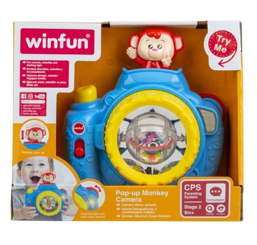 Laste interaktiivne kaamera WinFun hind ja info | Beebide mänguasjad | hansapost.ee