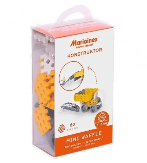 Konstruktor Marioinex Mini Waffle Ehitaja, 60 tk hind ja info | Klotsid ja konstruktorid | hansapost.ee