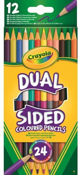 Värvilised pliiatsid Crayola, 12 värvi цена и информация | Kunstitarbed, voolimise tarvikud | hansapost.ee