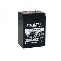 Аккумулятор Fulbat FP6-4.5 6V 4.5 Ач цена и информация | Аккумуляторы | hansapost.ee