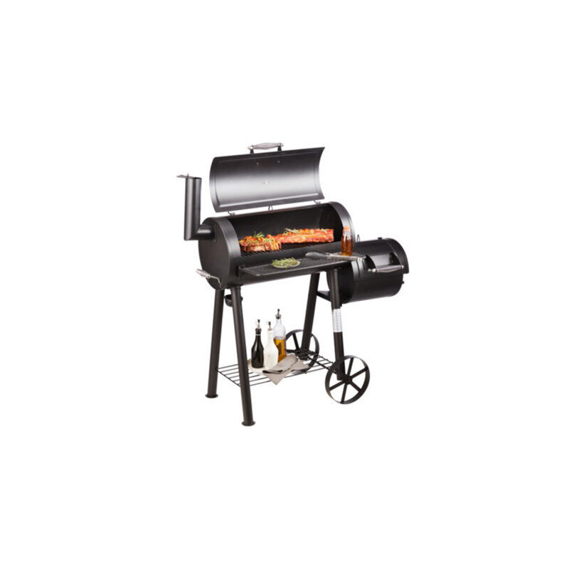 Grillchef Smoker, 127x122x63 cm, must hind ja info | Grillid | hansapost.ee