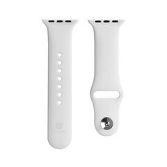 Evelatus Universal Apple Watch 38/40/41mm Silicone Loop White цена и информация | Аксессуары для смарт-часов и браслетов | hansapost.ee