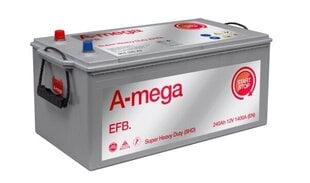 Аккумулятор A-Мега EFB SHD 240Ah 1400 A 12 В цена и информация | Аккумуляторы | hansapost.ee