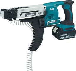 Аккумуляторная отвертка Makita DFR550RTJ, с ЗУ и 2 аккумуляторами цена и информация | Механические инструменты | hansapost.ee