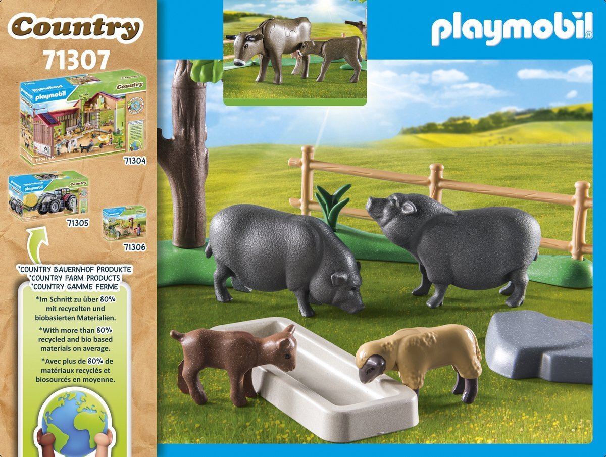 71307 Playmobil® Country, Koduloomad цена и информация | Klotsid ja konstruktorid | hansapost.ee