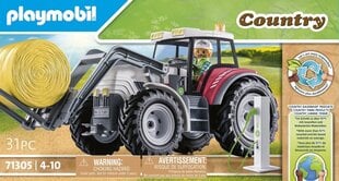 71305 Playmobil® Country, Suur traktor koos tarvikutega hind ja info | Klotsid ja konstruktorid | hansapost.ee