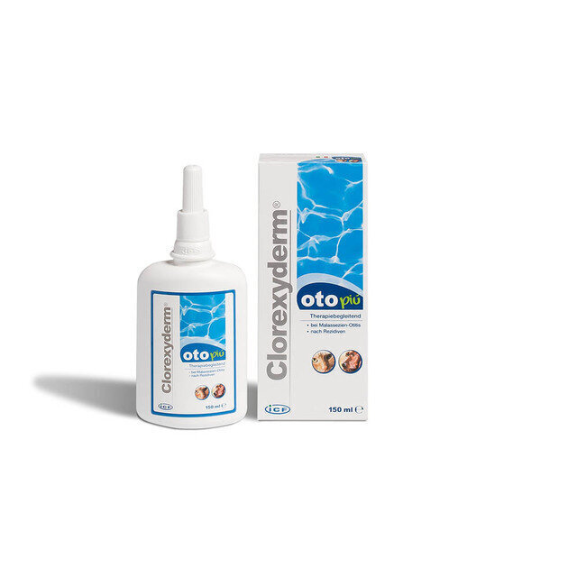 Kõrvaravim Oto Chlorexyderm, 150 ml hind ja info | Hooldus/grooming | hansapost.ee