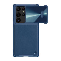 Чехол Nillkin CamShield Leather для Samsung Galaxy S22 Ultra 5G, синий цена и информация | Чехлы для телефонов | hansapost.ee