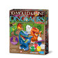 3D Dinosaurs Mold & Paint, 4M цена и информация | Mänguasjad poistele | hansapost.ee