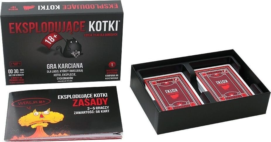 Lauamäng Rebel Exploding Kittens Adults Only, PL цена и информация | Lauamängud ja mõistatused perele | hansapost.ee