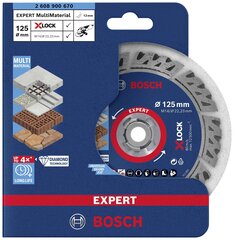 Universaalne teemantlõikeketas Bosch, 125 mm цена и информация | Механические инструменты | hansapost.ee