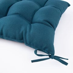 Подушка на стул SUMMER, 40x40 см, темно-синяя цена и информация | Подушки, наволочки, чехлы | hansapost.ee