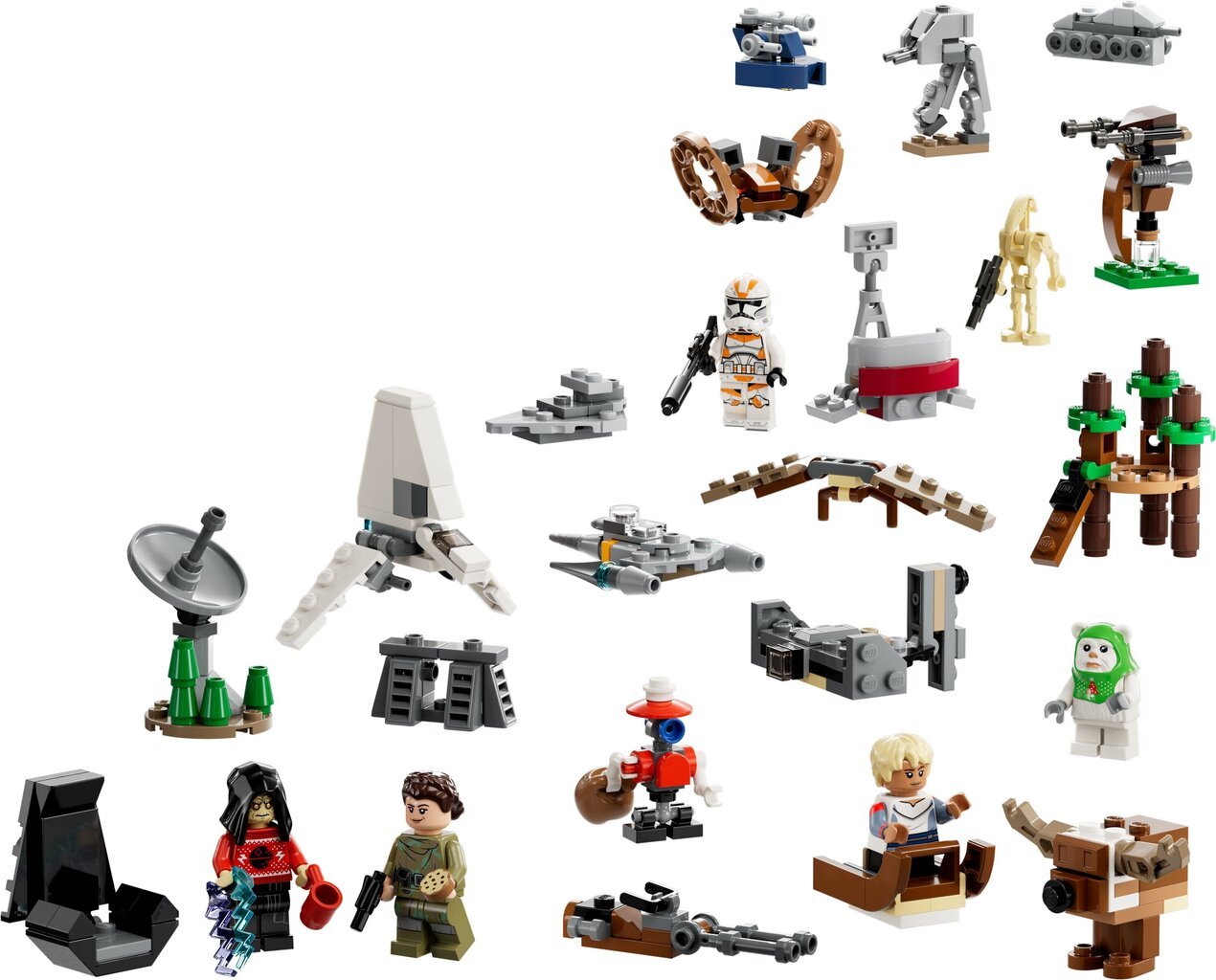 75366 LEGO® Star Wars 2023 advendikalender цена и информация | Klotsid ja konstruktorid | hansapost.ee