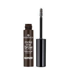 Kulmude Fikseerimisgeel Essence Make Me Brow 06-ebony brows (3,8 g) hind ja info | Kulmupliiatsid, -puudrid ja -värvid | hansapost.ee