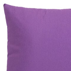 Декоративная подушка 45x45см, фиолетовая цена и информация | Декоративные подушки и наволочки | hansapost.ee