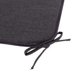 Подушка на стул SUMMER 39x39 см, темно-серая цена и информация | Подушки, наволочки, чехлы | hansapost.ee