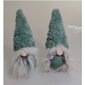 Jõulumemm GREENY, heleroheline müts, H19cm hind ja info | Jõulukaunistused | hansapost.ee