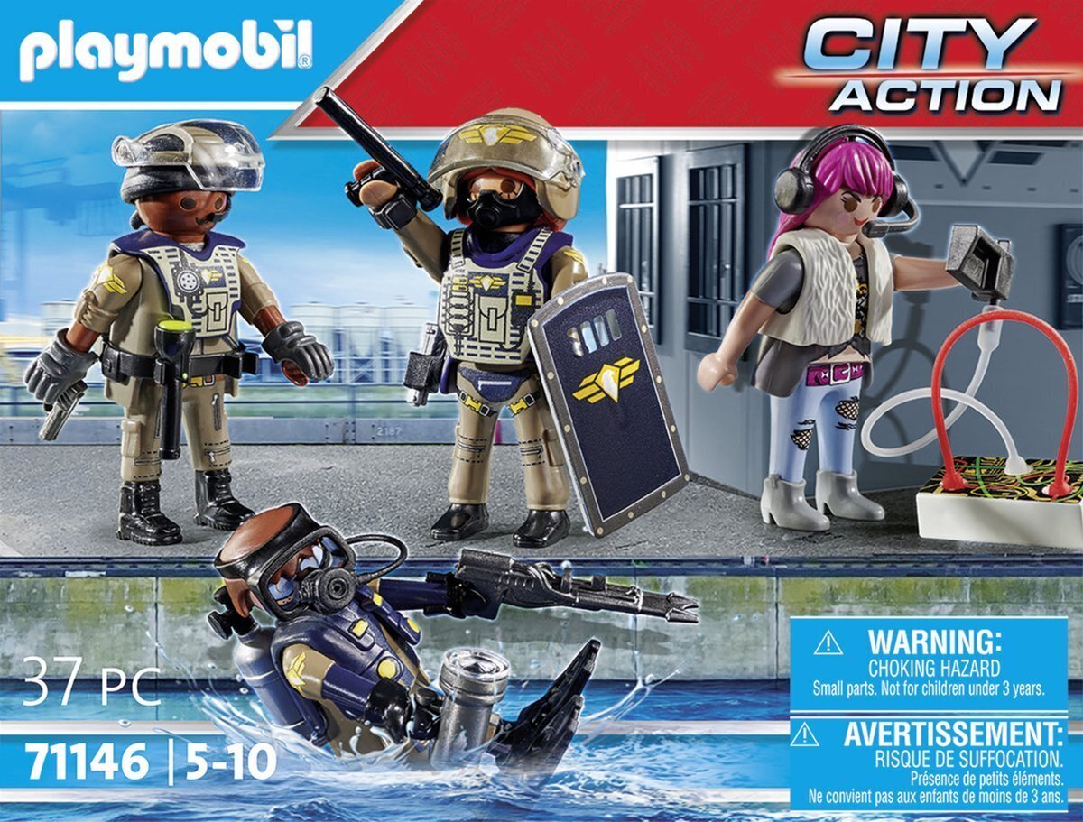 71146 Playmobil® City Action, spetsiaalsete figuuride komplekt цена и информация | Klotsid ja konstruktorid | hansapost.ee