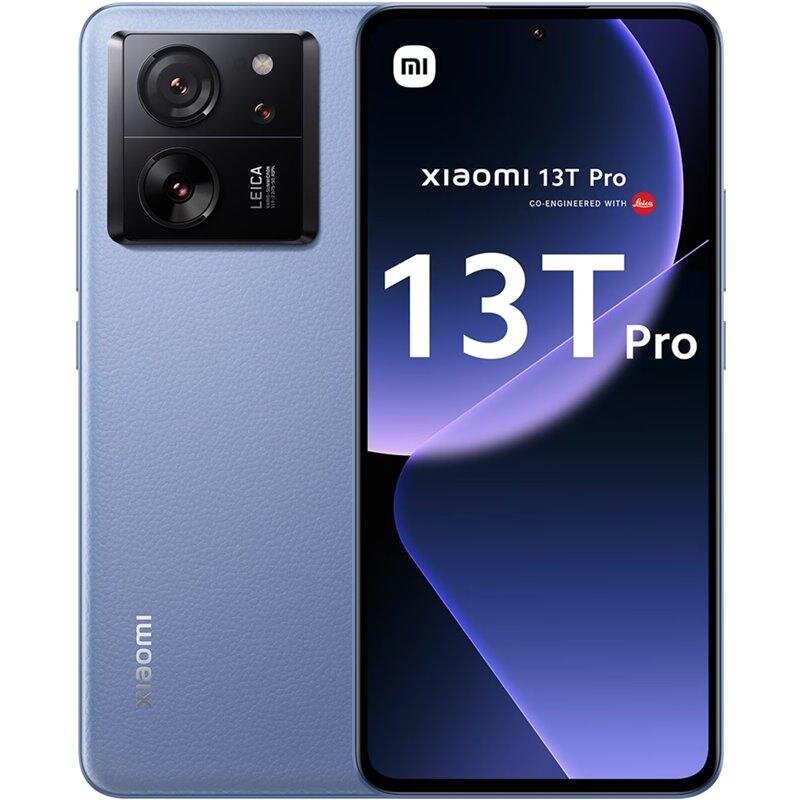 Xiaomi 13T Pro 5G 12/512GB MZB0EJQEU Alpine Blue цена и информация | Telefonid | hansapost.ee