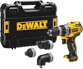 Аккумуляторная дрель-шуруповерт DeWalt DCD703L2T с аккумулятором и зарядным устройством цена и информация | Дрели и шуруповёрты | hansapost.ee