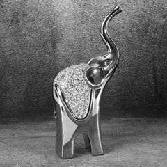 Эльдо декоративная статуэтка 31x6x15 см серебро цена и информация | Детали интерьера | hansapost.ee