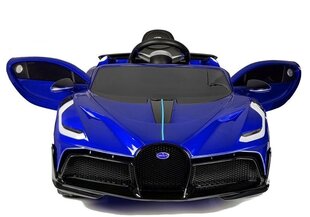 Elektriline sportauto Bugatti Divo, värvitud sinine hind ja info | Laste elektriautod | hansapost.ee