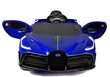 Elektriline sportauto Bugatti Divo, värvitud sinine цена и информация | Laste elektriautod | hansapost.ee