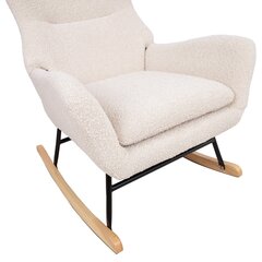 Кресло-качалка ROMY, бежевая цена и информация | Кресла | hansapost.ee