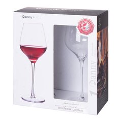 Crystal Veinipokaalid 2tk 600ml "Bordeaux" hind ja info | Klaasid, kruusid ja kannud | hansapost.ee