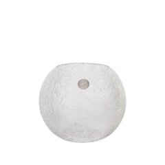 Vaas CRACK BOWL, D20,5xH16,5cm, mõraline klaas price and information | Vaasid | hansapost.ee