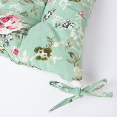 Подушка на стул ЛЕТО 40х40 см, розы цена и информация | Декоративные подушки и наволочки | hansapost.ee