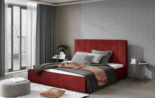 Кровать  Audrey, 160х200 см, красный цвет цена и информация | Кровати | hansapost.ee