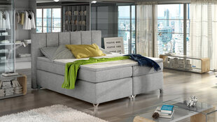 Кровать  Basilio, 160x200 см, серый цвет цена и информация | Кровати | hansapost.ee