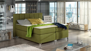Кровать  Basilio, 160х200 см, зеленый цвет цена и информация | Кровати | hansapost.ee