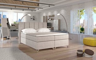 Кровать  Basilio, 140х200 см, бежевого цвета цена и информация | Кровати | hansapost.ee