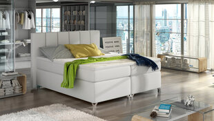Кровать  Basilio, 140х200 см, белый цвет цена и информация | Кровати | hansapost.ee