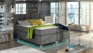 Кровать Eltap Basilio LED, 180х200 см, серый цена и информация | Кровати | hansapost.ee