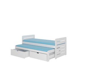 Lastevoodi ADRK Furniture Tomi, 90x200 cm, valge цена и информация | Детские кровати | hansapost.ee