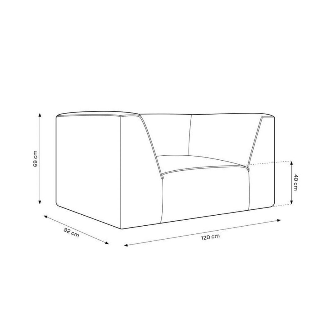 Tugitool Micadoni Home Ruby, hall hind ja info | Tugitoolid | hansapost.ee