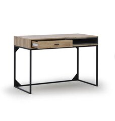 Письменный стол Micadoni Home Olis, коричневый/черный цена и информация | Компьютерные, письменные столы | hansapost.ee