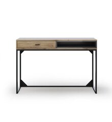 Письменный стол Micadoni Home Olis, коричневый/черный цена и информация | Micadoni Home Офисная мебель | hansapost.ee