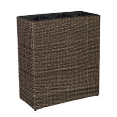 Lillekast Wicker 77x22x80cm price and information | Lillepotid | hansapost.ee