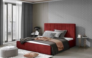 Кровать  Audrey, 200x200 см, красный цвет цена и информация | Кровати | hansapost.ee