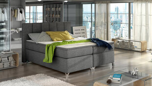 Кровать  Basilio, 140х200 см, серый цвет цена и информация | Кровати | hansapost.ee