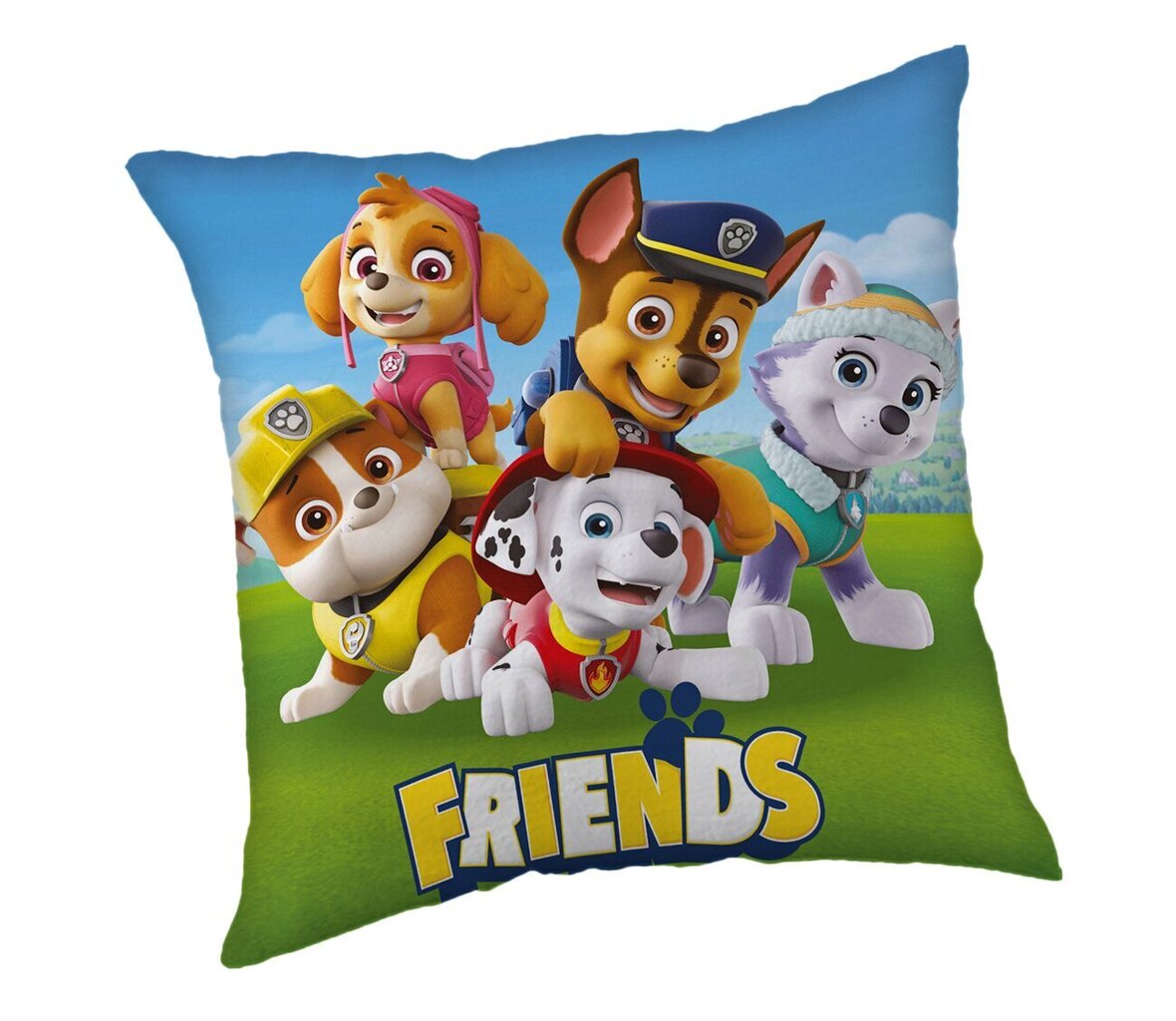 Paw Patrol dekoratiivne padi Friends цена и информация | Padjakatted ja dekoratiivpadjad | hansapost.ee