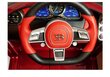 Elektriline sportauto Bugatti Divo, värvitud punane hind ja info | Laste elektriautod | hansapost.ee