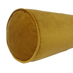 Рулонная подушка VELVET D18x50см, серая цена и информация | Декоративные подушки и наволочки | hansapost.ee