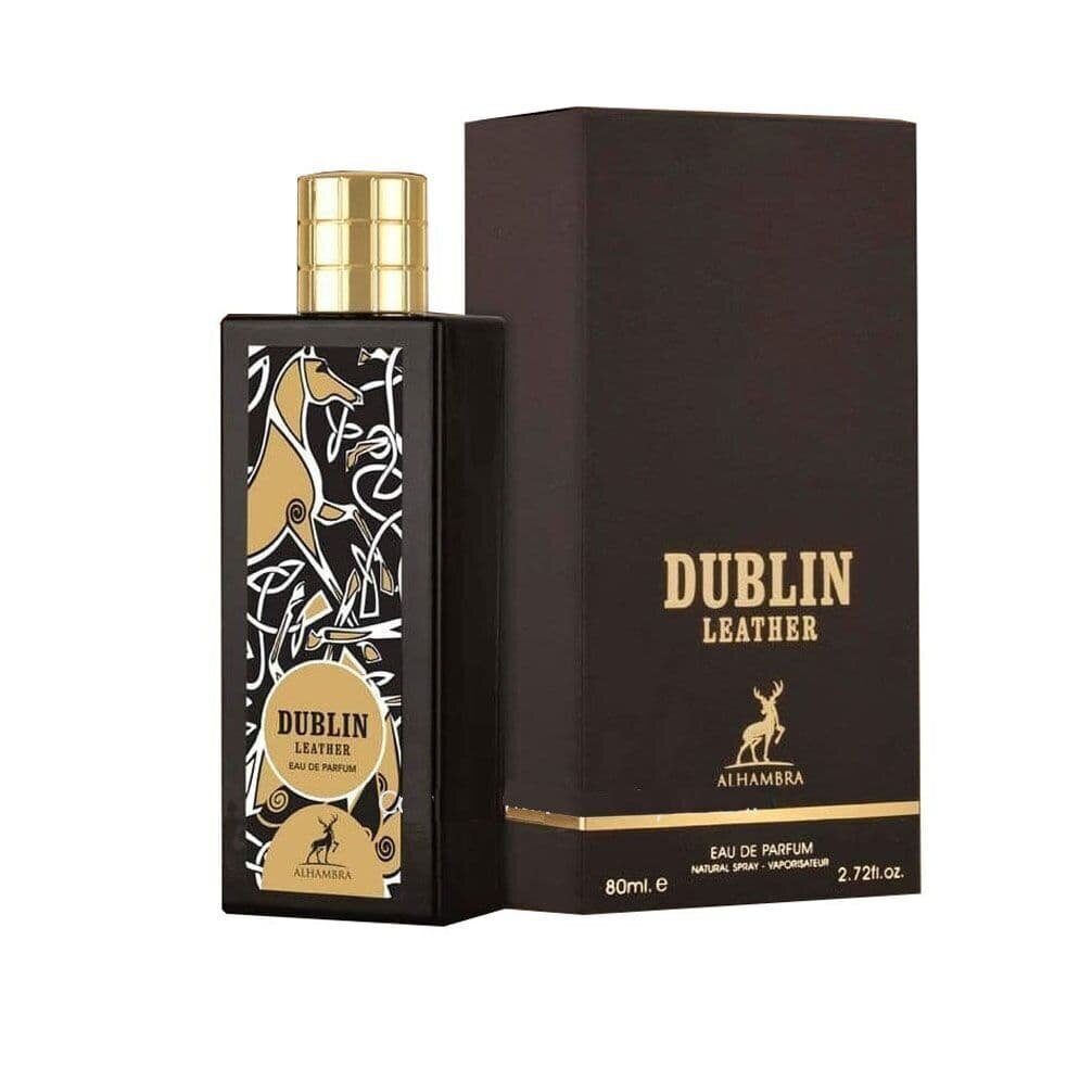 Lõhnastatud vesi Alhambra Dublin Leather EDP meestele/naistele, 80 ml цена и информация | Parfüümid naistele | hansapost.ee