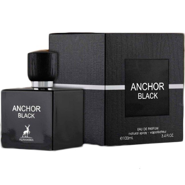 Meeste parfüümvesi Alhambra Anchor Black EDP, 100 ml цена и информация | Parfüümid meestele | hansapost.ee